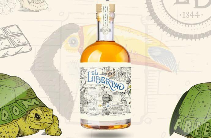 EL LIBERTAD FLAVOUR OF ORIGIN RUM 0,7L